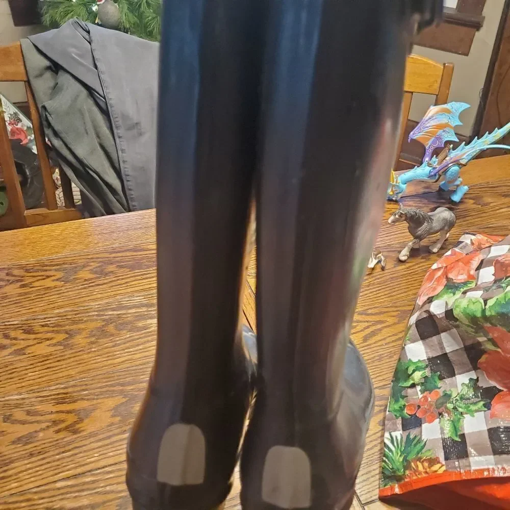 Hunter classic black rain boots sz 6.5